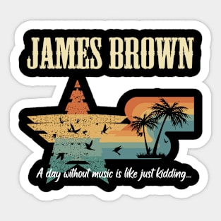 JAMES BROWN MERCH VTG Sticker